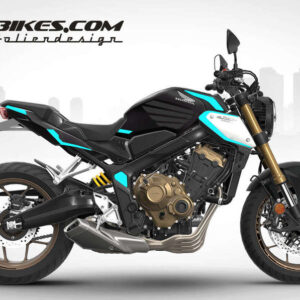 Foliendesign Honda CB650R 2023 Light Blue