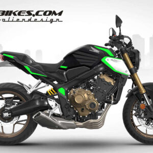 Foliendesign Honda CB650R 2023 Limegreen