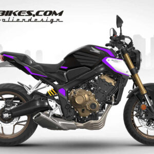 Foliendesign Honda CB650R 2023 Manga Violett