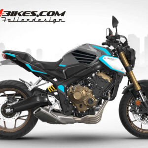 Foliendesign Honda CB650R 2023-G Light Blue