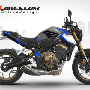 Foliendesign Honda CB650R 2023-G Racing Blue