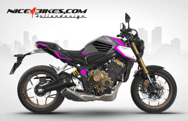Foliendesign Honda CB650R 2023-G Pretty Pink