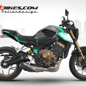 Foliendesign Honda CB650R 2023-S Miami Blue